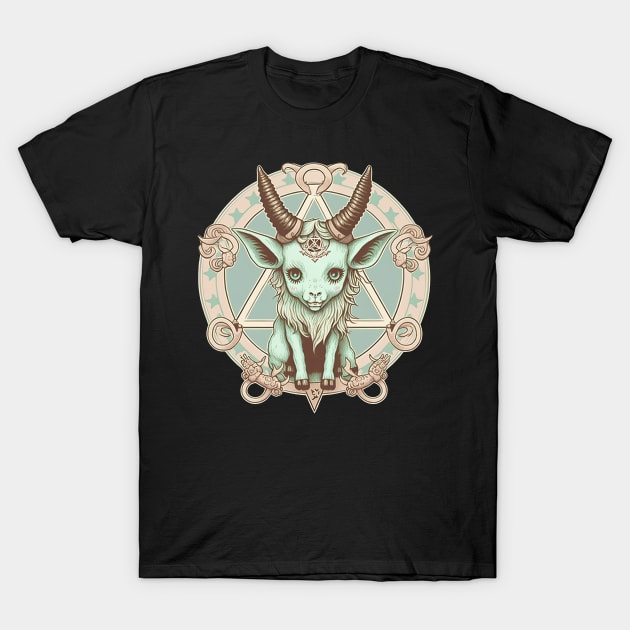 Pastel goth cute baphomet T-Shirt by JayD World